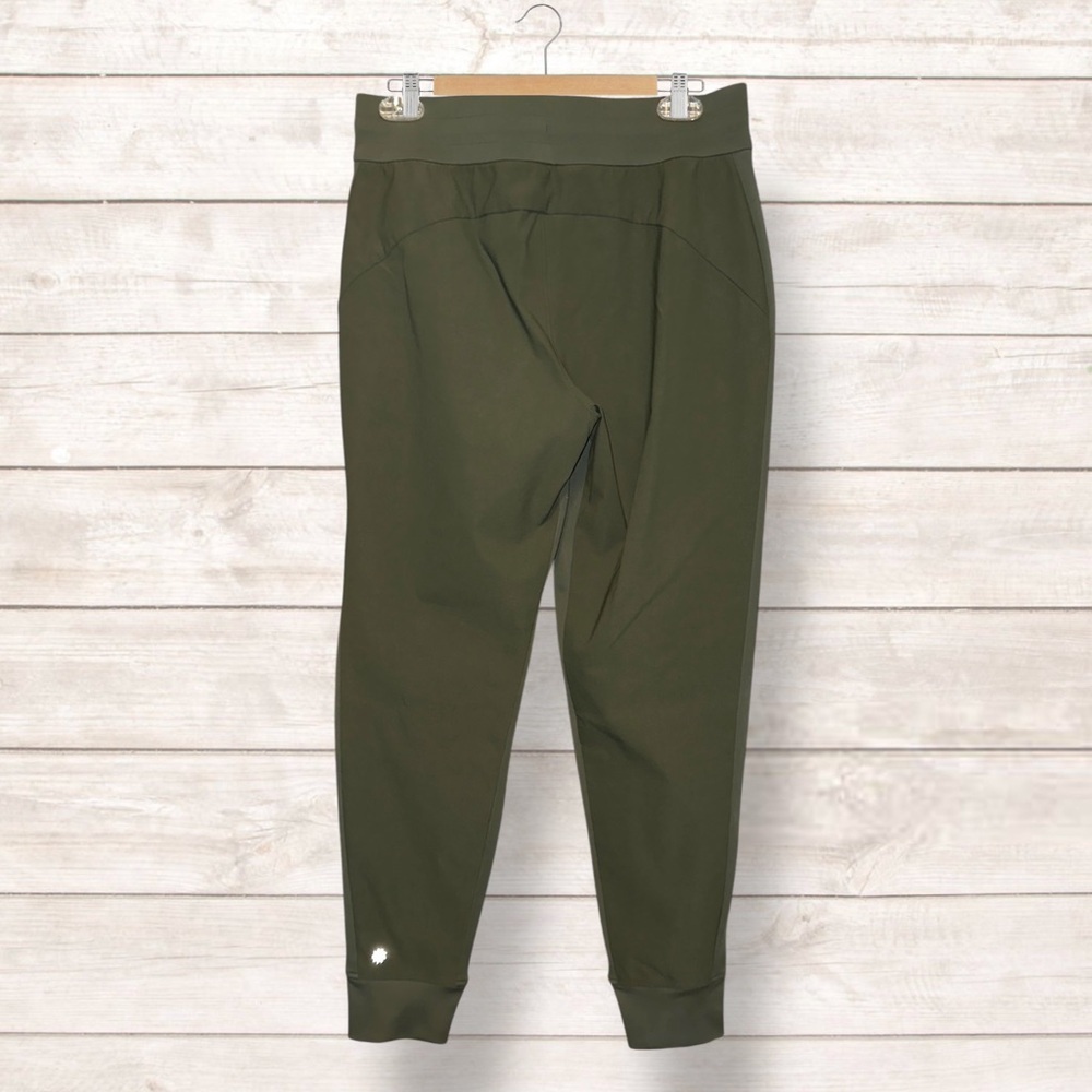 🌺ATHLETA HEADLANDS HYBRID TREK MID RISE OLIVE STRETCH JOGGERS - Picture 4 of 6